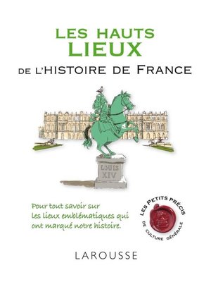 cover image of Les hauts lieux de l'histoire de France